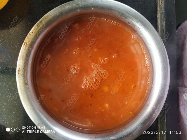 Delicious Tomato Basil Soup prepared by COOX