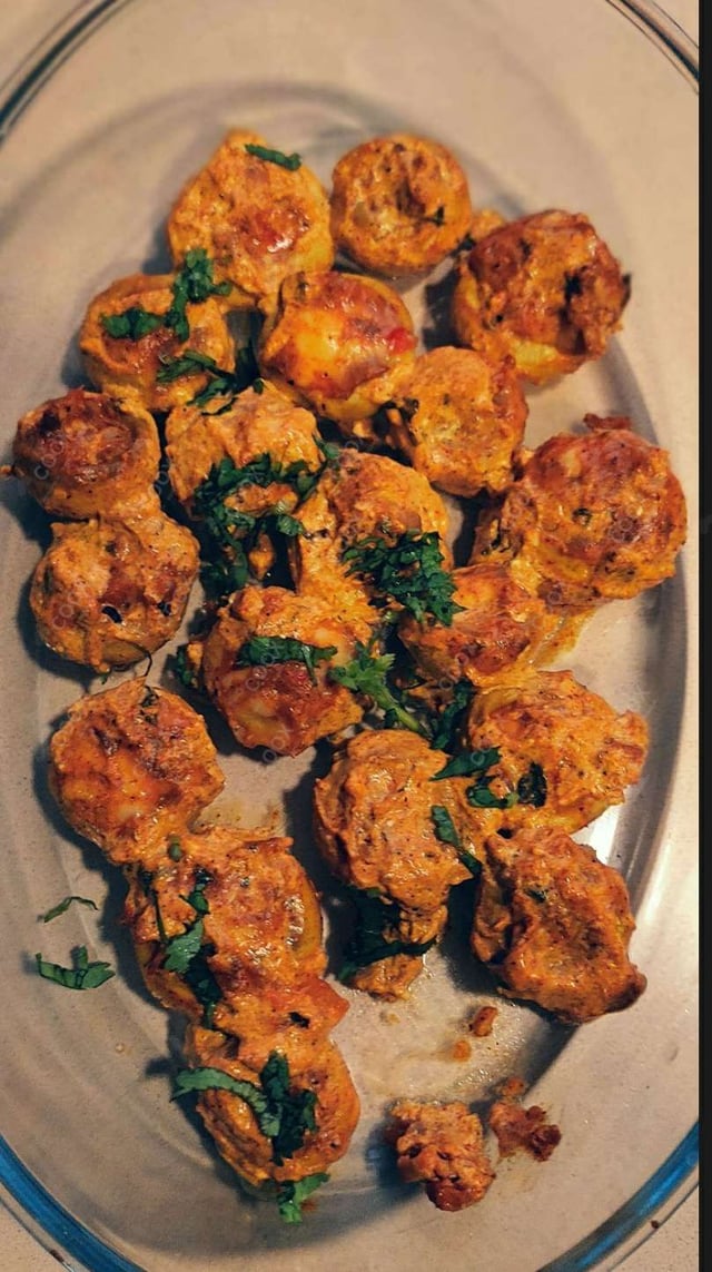 Delicious Mushroom Tikka prepared by COOX