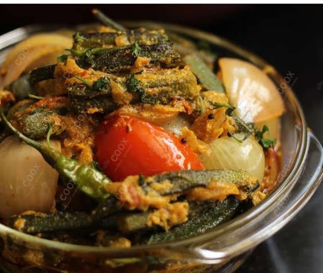 Delicious Bhindi do Pyaza prepared by COOX