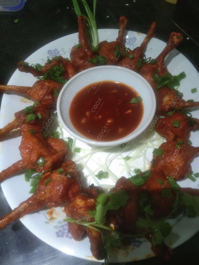 Delicious Chicken Lollipop prepared by COOX