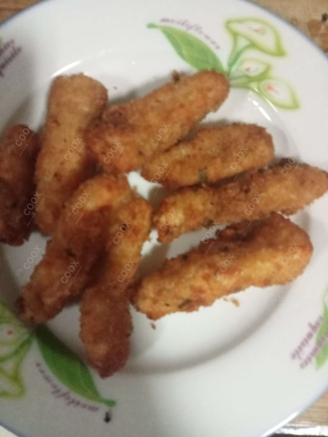 Delicious Fish Fingers prepared by COOX