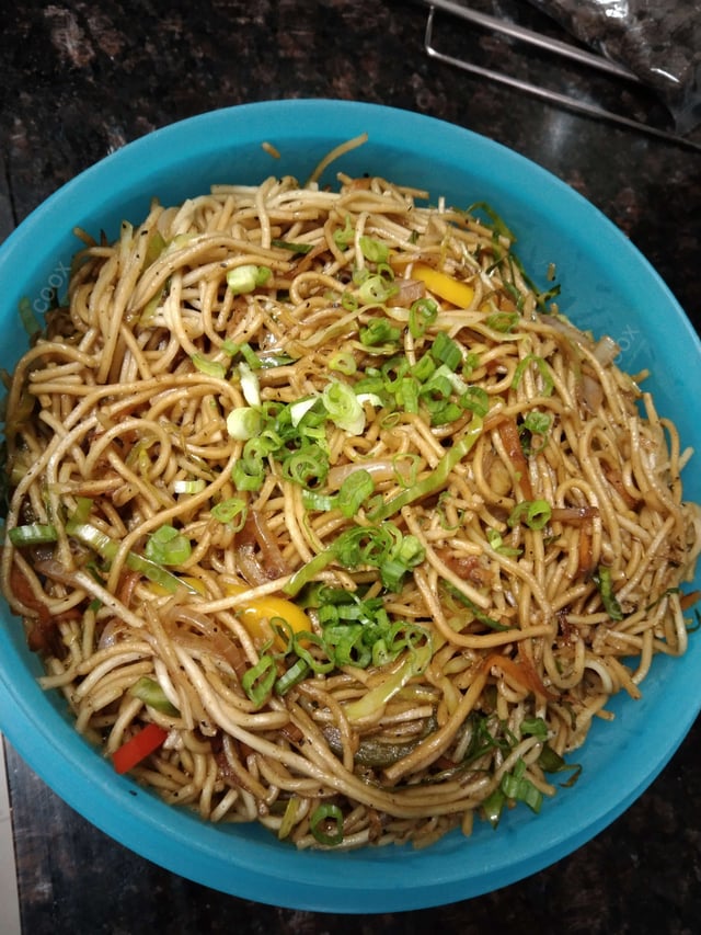 Delicious Chilly Garlic Noodles prepared by COOX