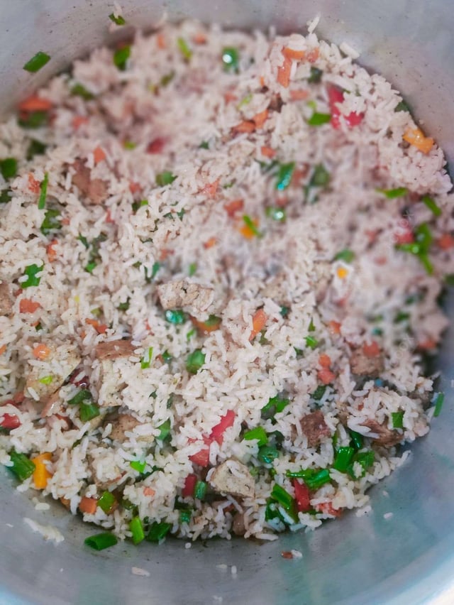 Delicious Chicken Fried Rice prepared by COOX