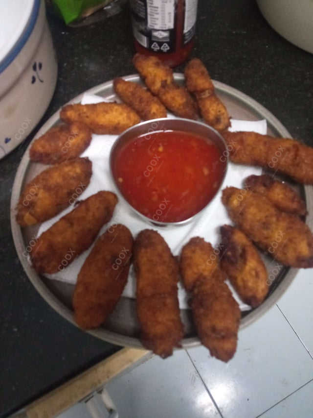 Delicious Fish Fingers prepared by COOX