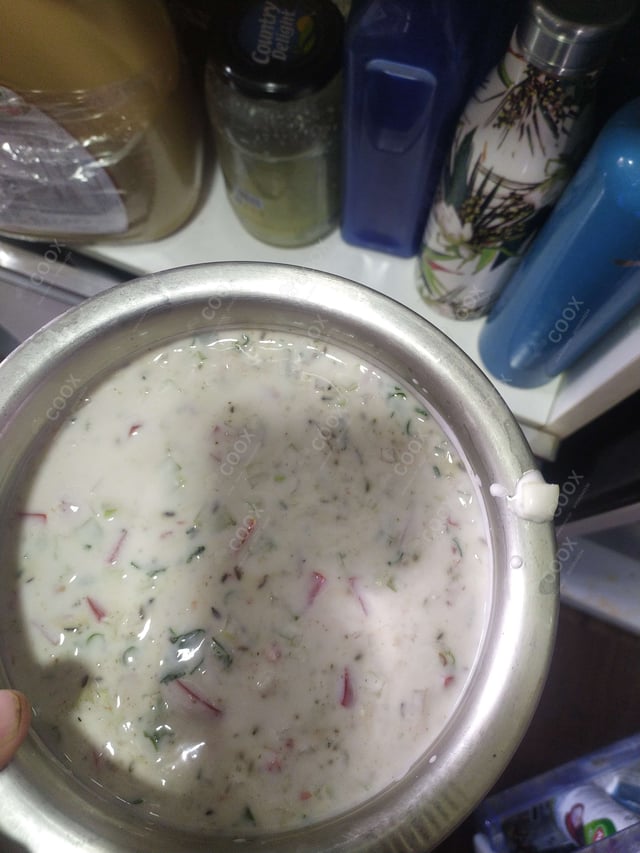 Delicious Cucumber Raita prepared by COOX