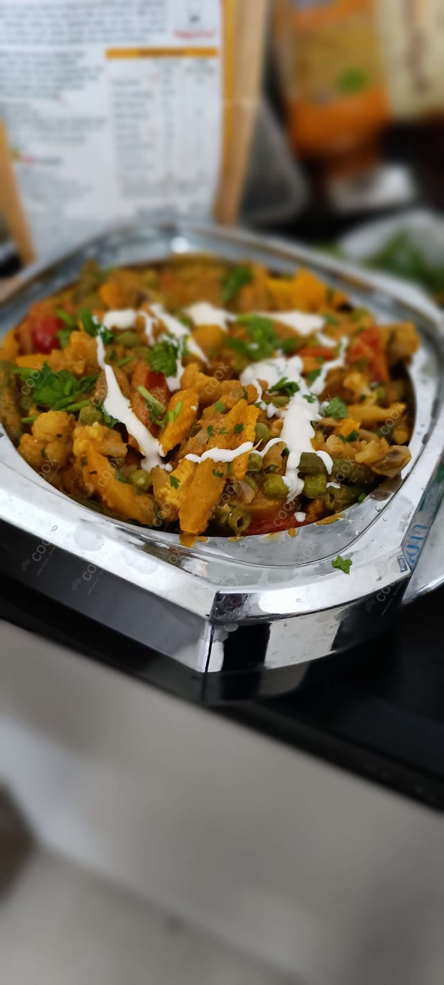 Delicious Veg Jalfrezi prepared by COOX