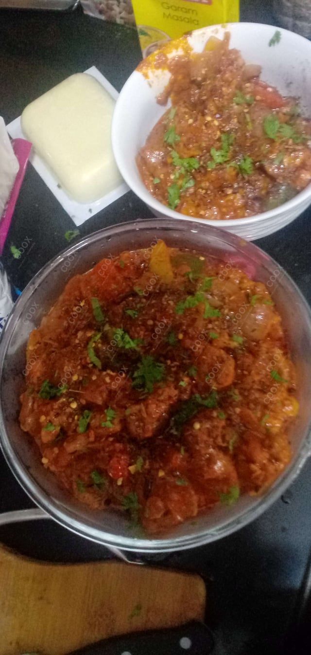 Delicious Kadhai Chicken prepared by COOX