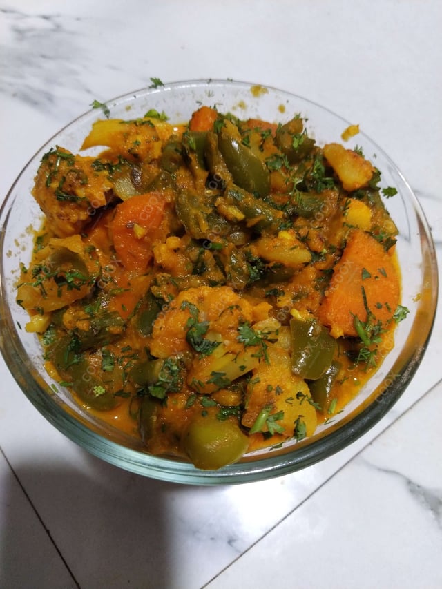 Delicious Mix Veg prepared by COOX