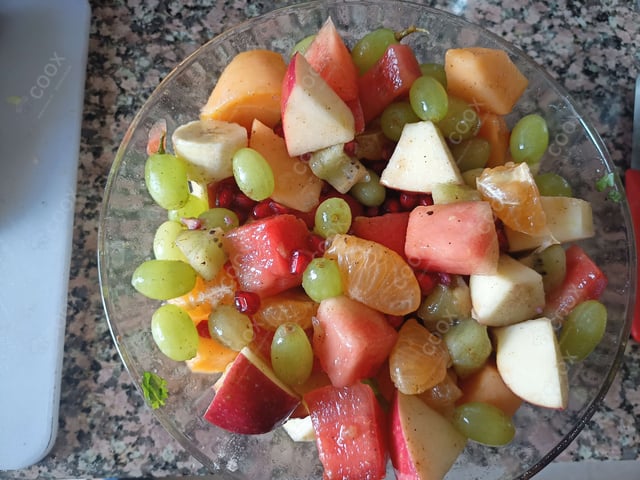 Delicious Fruit Chaat prepared by COOX