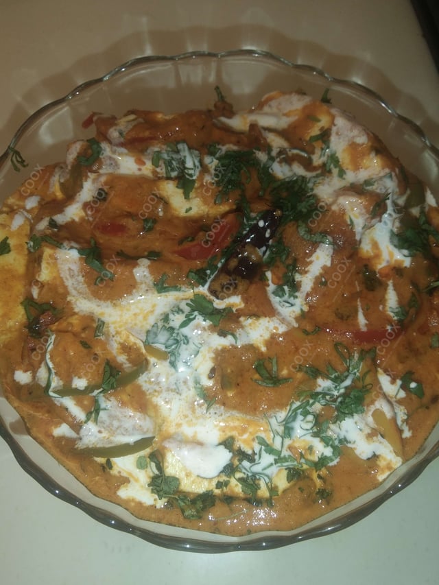 Delicious Kadhai Paneer prepared by COOX