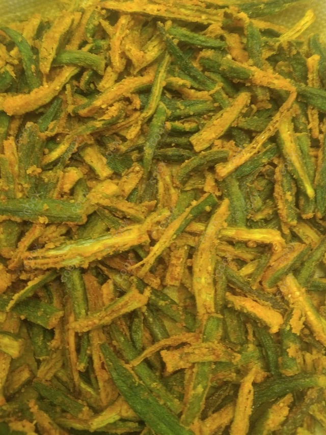 Delicious Kurkuri Bhindi prepared by COOX