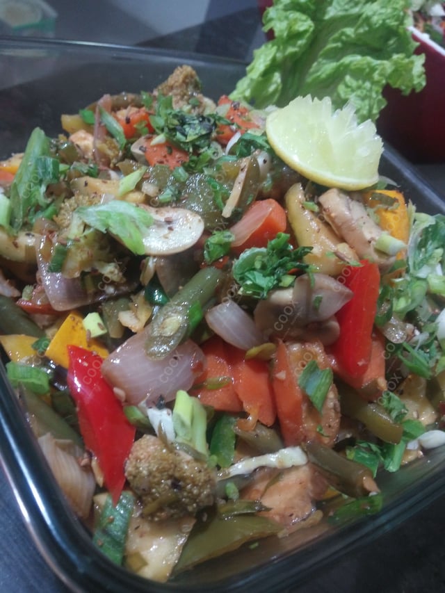 Delicious Vegetable Stir Fry prepared by COOX