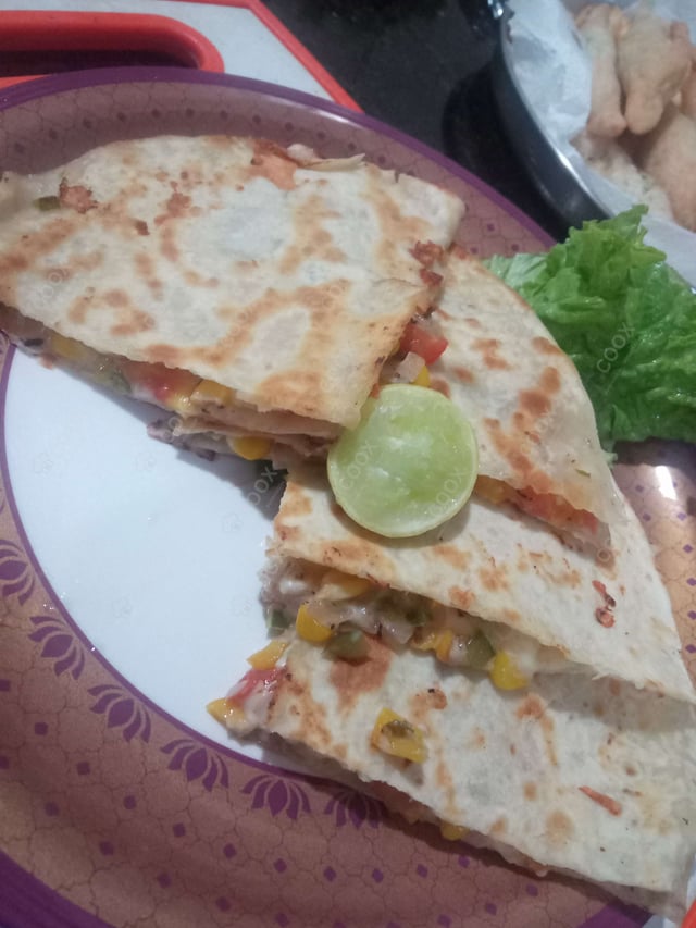 Delicious Veg Quesadillas prepared by COOX