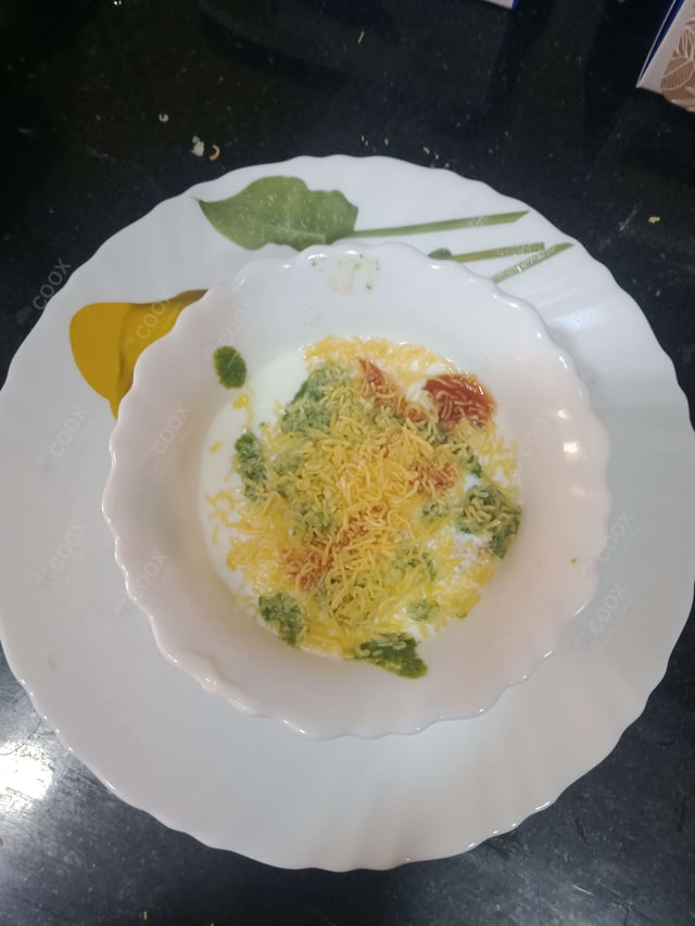 Delicious Aloo Tikki Chaat prepared by COOX