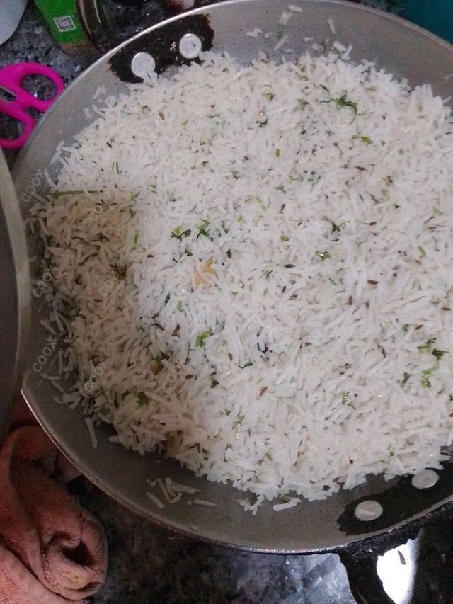 Delicious Jeera Rice prepared by COOX