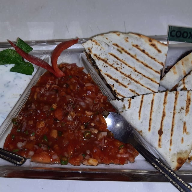 Delicious Veg Quesadillas prepared by COOX