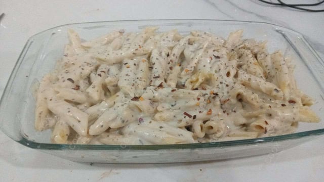 Delicious Pasta in White Sauce prepared by COOX