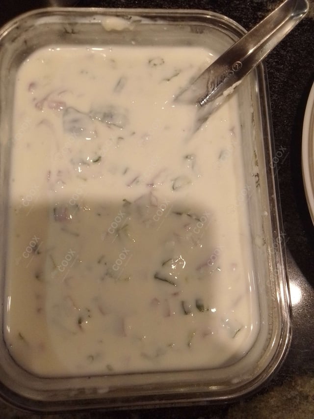 Delicious Plain Raita prepared by COOX