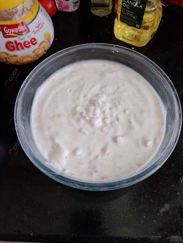 Delicious Mix Veg Raita prepared by COOX