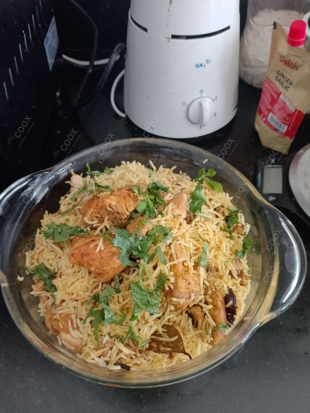 Delicious Chicken Biryani prepared by COOX