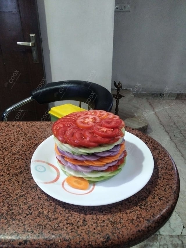 Delicious Salad, Papad prepared by COOX