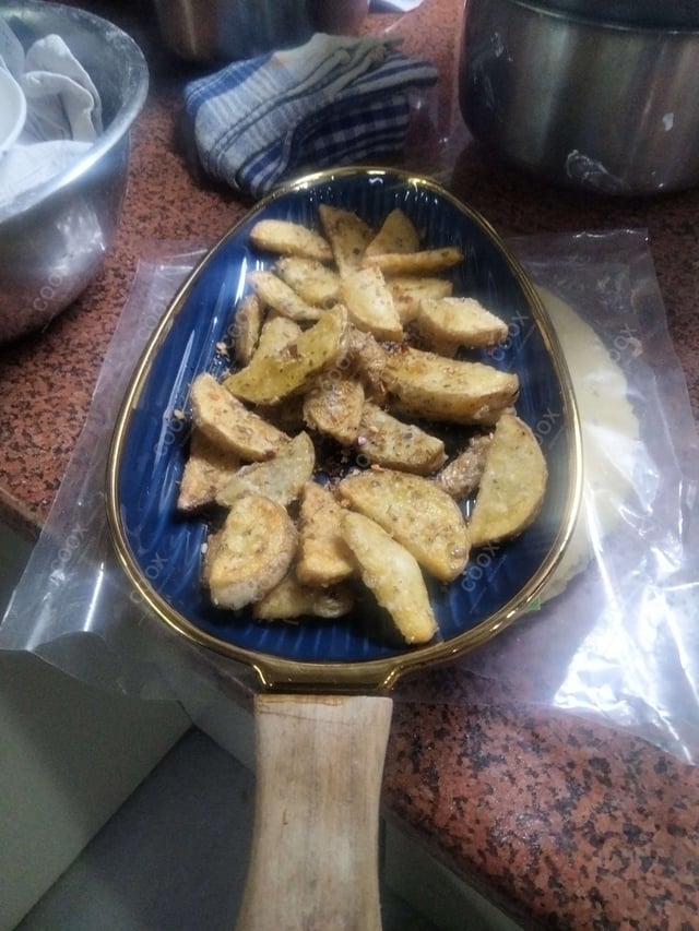 Delicious Potato Wedges prepared by COOX