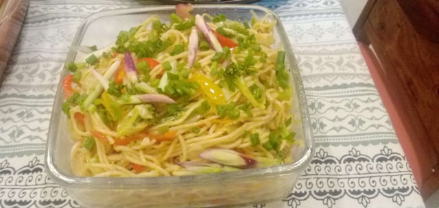 Delicious Chilly Garlic Noodles prepared by COOX