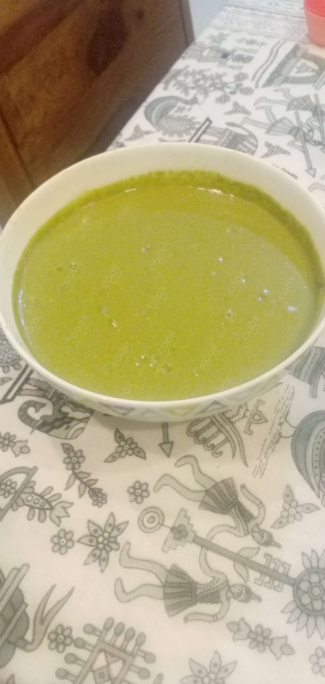 Delicious Green Chutney prepared by COOX