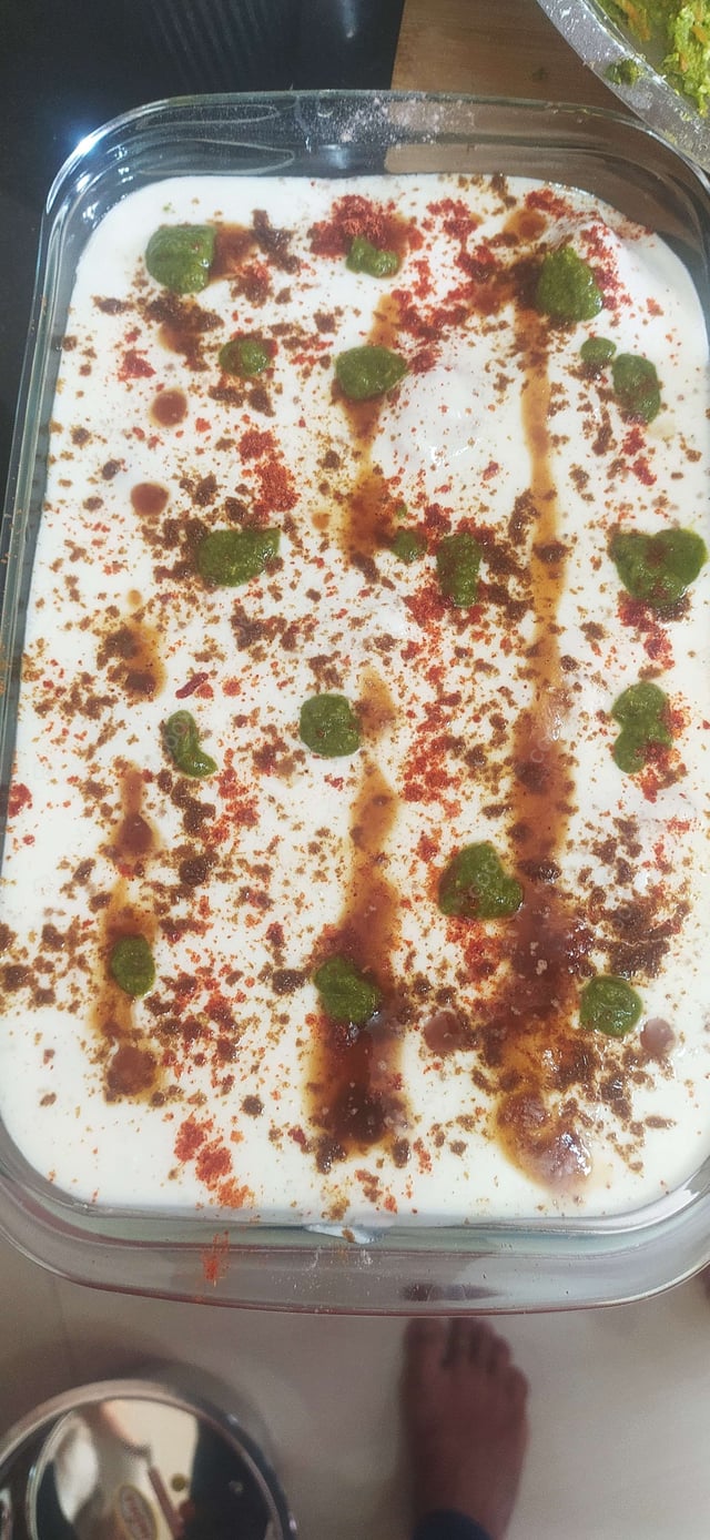 Delicious Dahi Bhalla prepared by COOX