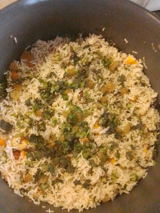 Delicious Veg Pulao prepared by COOX