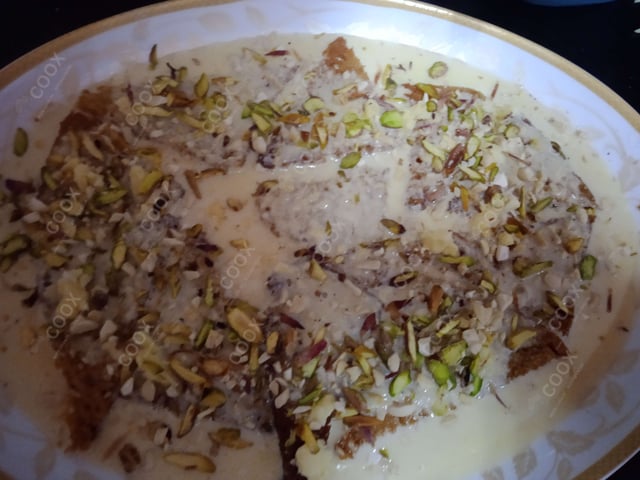 Delicious Shahi Tukda prepared by COOX