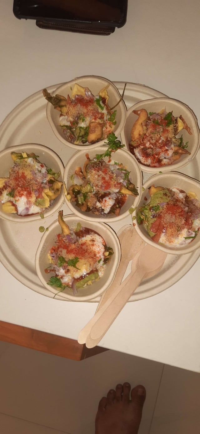 Delicious Palak Patta Chaat prepared by COOX