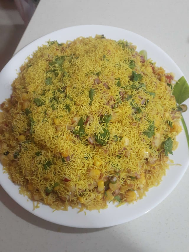 Delicious Corn Chaat prepared by COOX