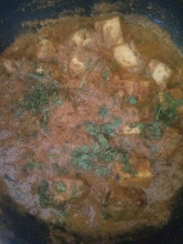 Delicious Kadhai Paneer prepared by COOX