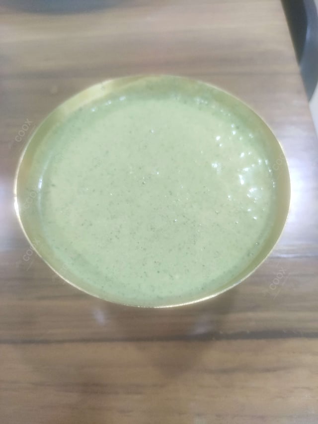 Delicious Green Chutney prepared by COOX