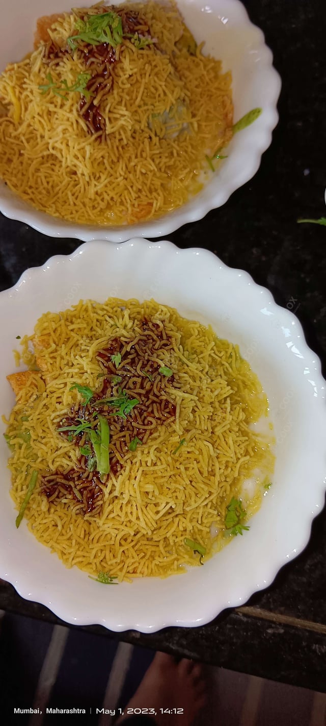 Delicious Aloo Tikki Chaat prepared by COOX