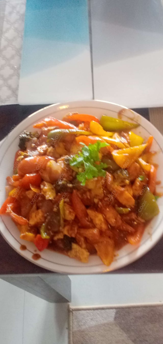 Delicious Veg Jalfrezi prepared by COOX