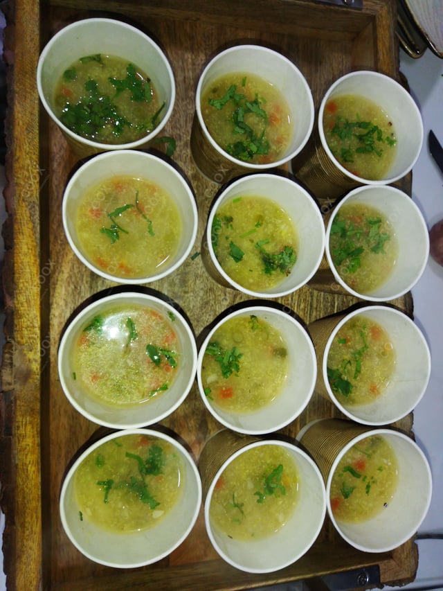 Delicious Sweet Corn Soup prepared by COOX