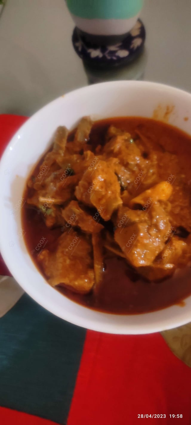 Delicious Mutton Rogan Josh prepared by COOX