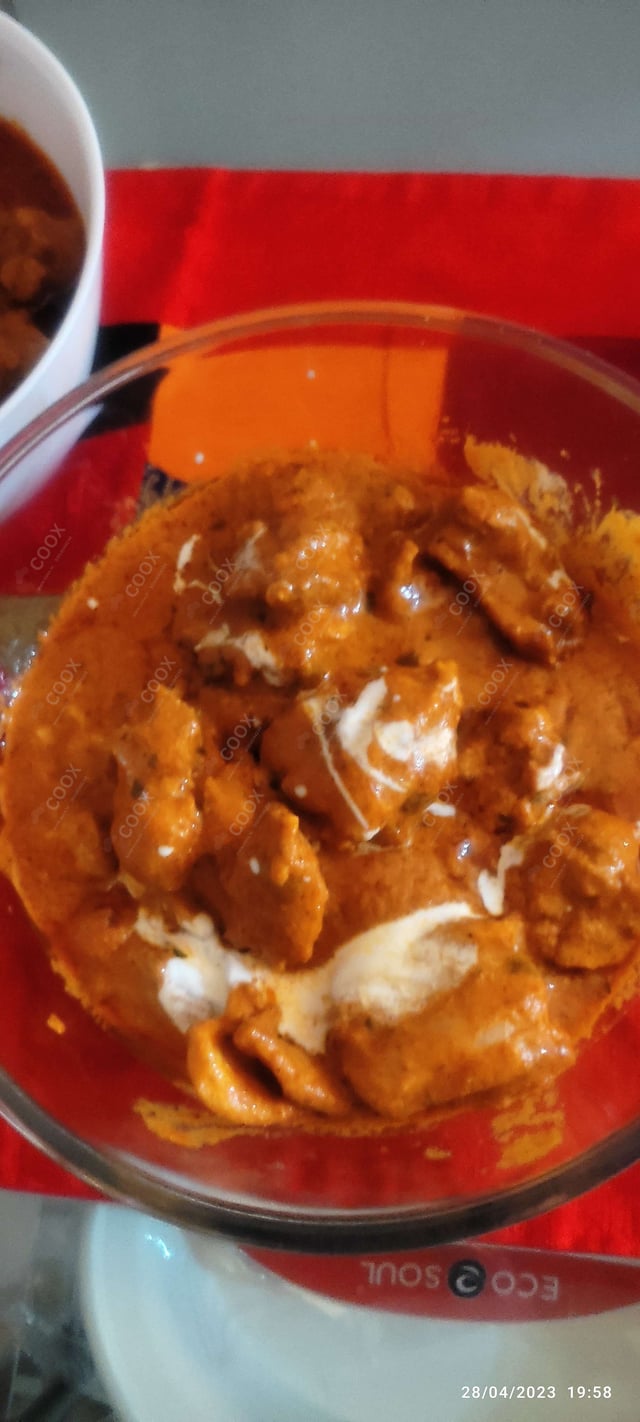 Delicious Butter Chicken prepared by COOX