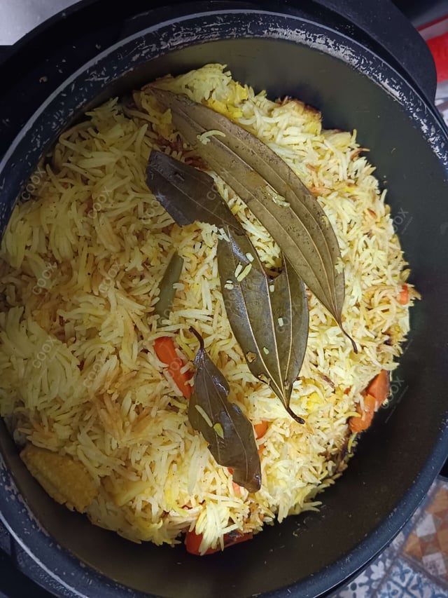 Delicious Veg Pulao prepared by COOX