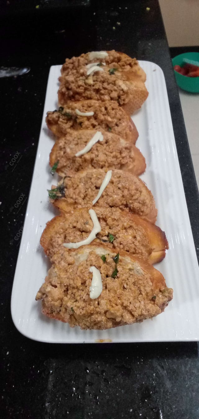 Delicious Chicken Bruschetta prepared by COOX