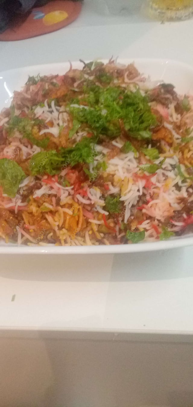 Delicious Veg Biryani prepared by COOX