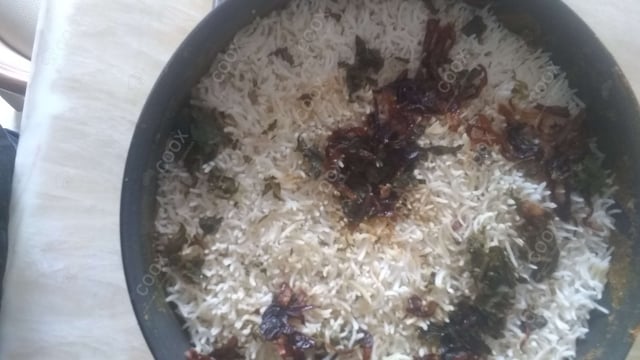 Delicious Chicken Biryani prepared by COOX