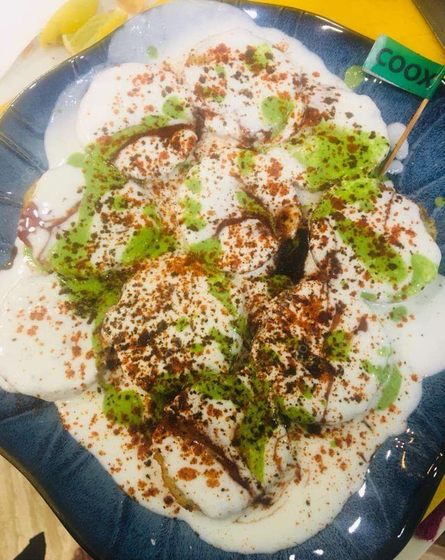 Delicious Aloo Tikki Chaat prepared by COOX