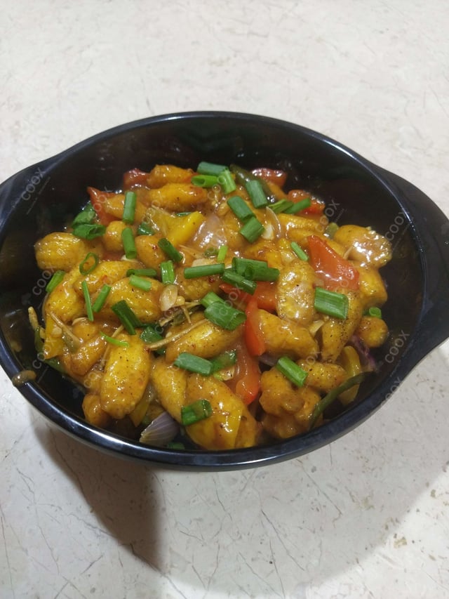 Delicious Crispy Chilli Baby Corn prepared by COOX