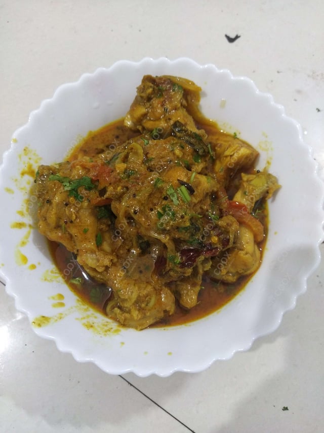 Delicious Kadhai Chicken prepared by COOX