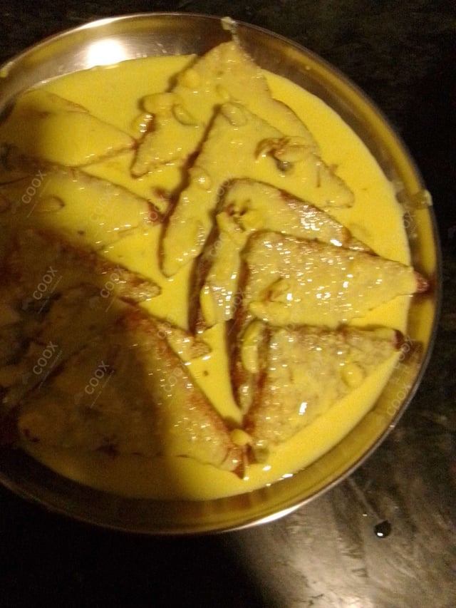 Delicious Shahi Tukda prepared by COOX