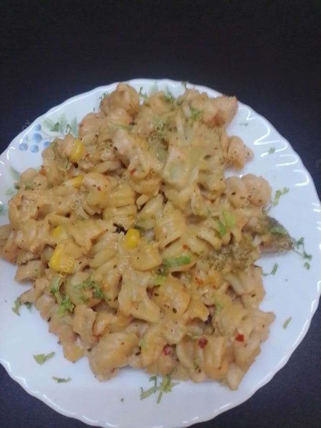 Delicious Pasta in Pink Sauce prepared by COOX