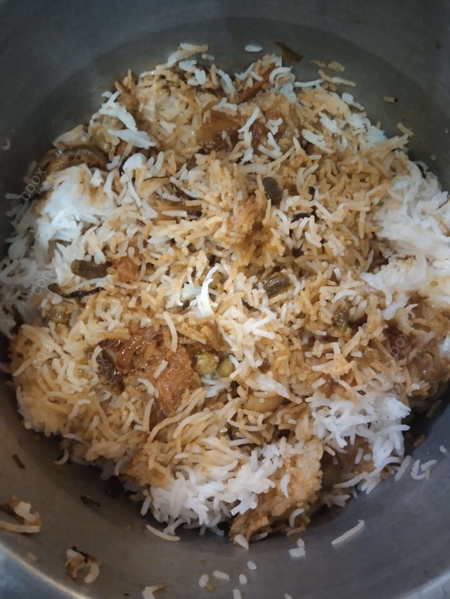 Delicious Veg Biryani prepared by COOX